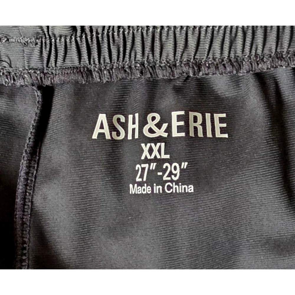 Ash & Eri Hybrid Jogger Pants Black Mens XXL 27" 28" 29" Inseam Short King - Picture 4 of 11